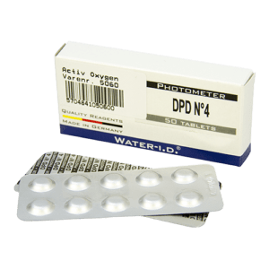 DPD 4-testipillerit (Pool Lab Active Oxygen)